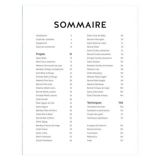 40 accessoires à tricoter comme en Lettonie