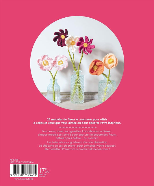 Fleurs au crochet - 28 modèles de fleurs à crocheter
