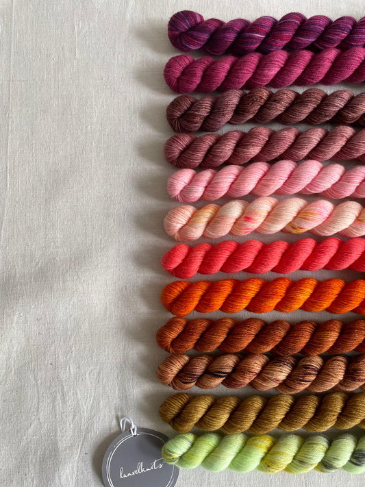 Kit Good Things Shawl - SuperSock Laurel Knits - Silky Kid Kremke