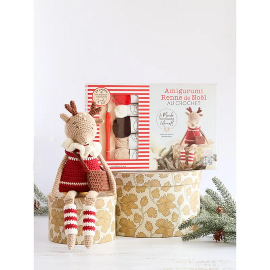Amigurumi Renne de Noël d'AnnaB au crochet - Coffret