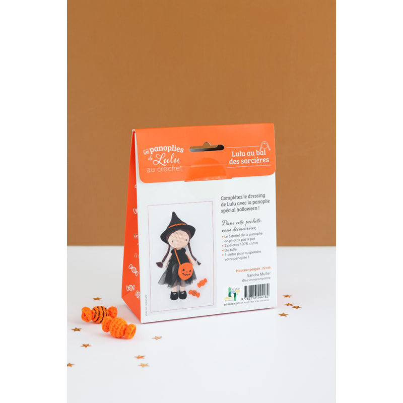 Les panoplies de Lulu au bal des sorcières - Lucienne Compotine - Coffret Crochet