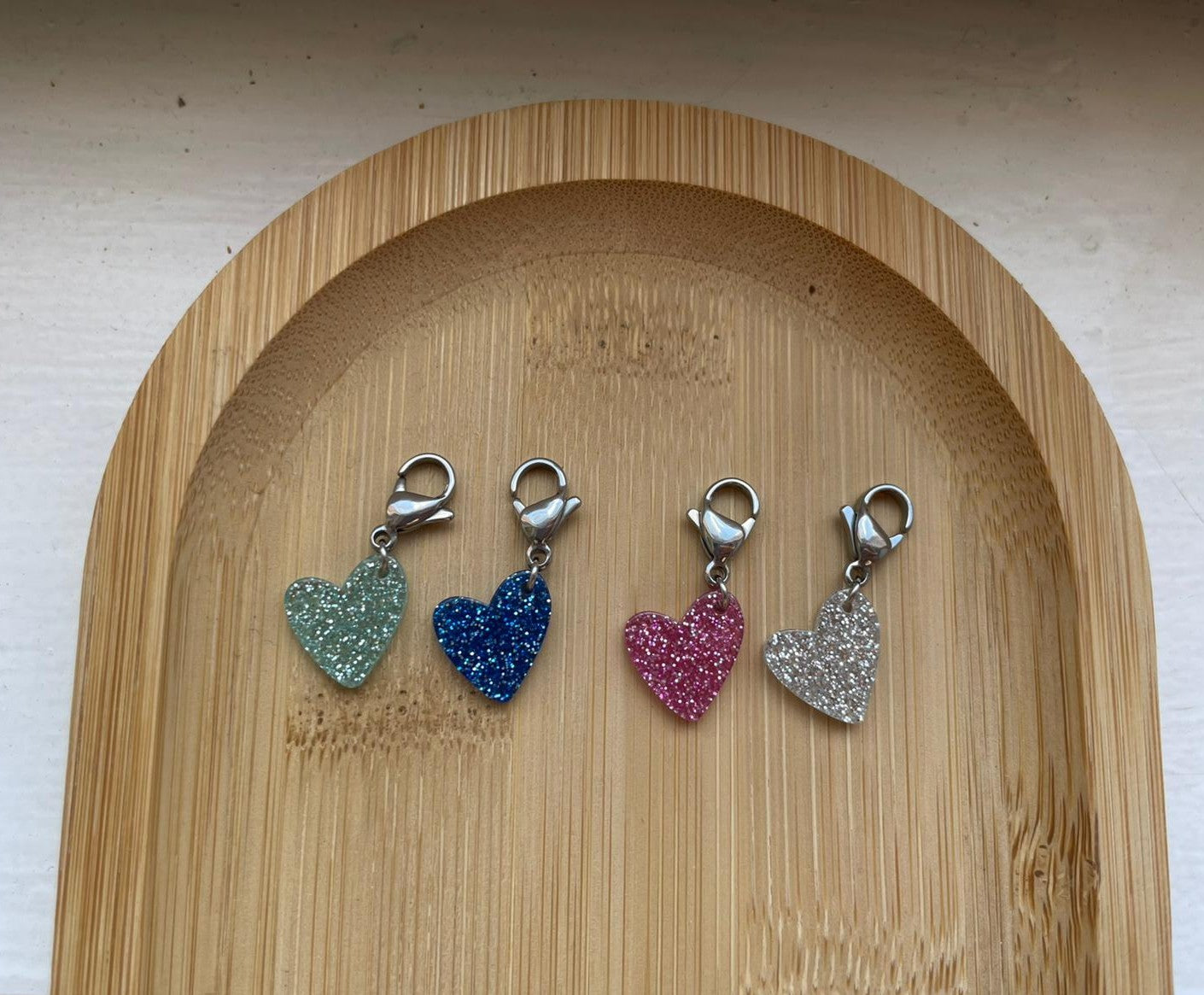 Lot de 4 marqueurs coeurs - Chimpy