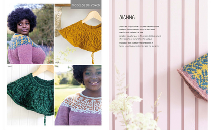 Tricot Yoke 12 pulls à empiècement circulaire