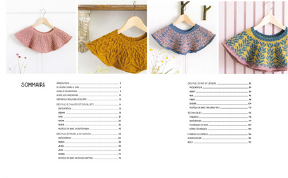 Tricot Yoke 12 pulls à empiècement circulaire