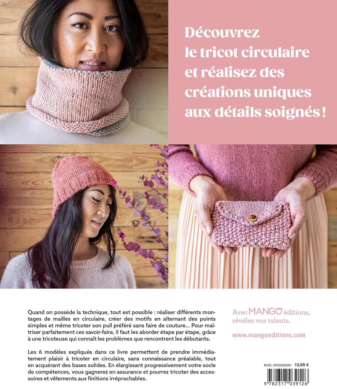 Premier pas, Tricot circulaire - Techniques et modèles pour apprendre et progresser