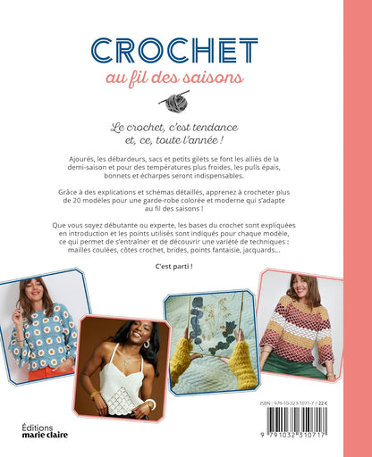 Crochet au fil des saisons - 24 modèles colorés à crocheter toute l'année