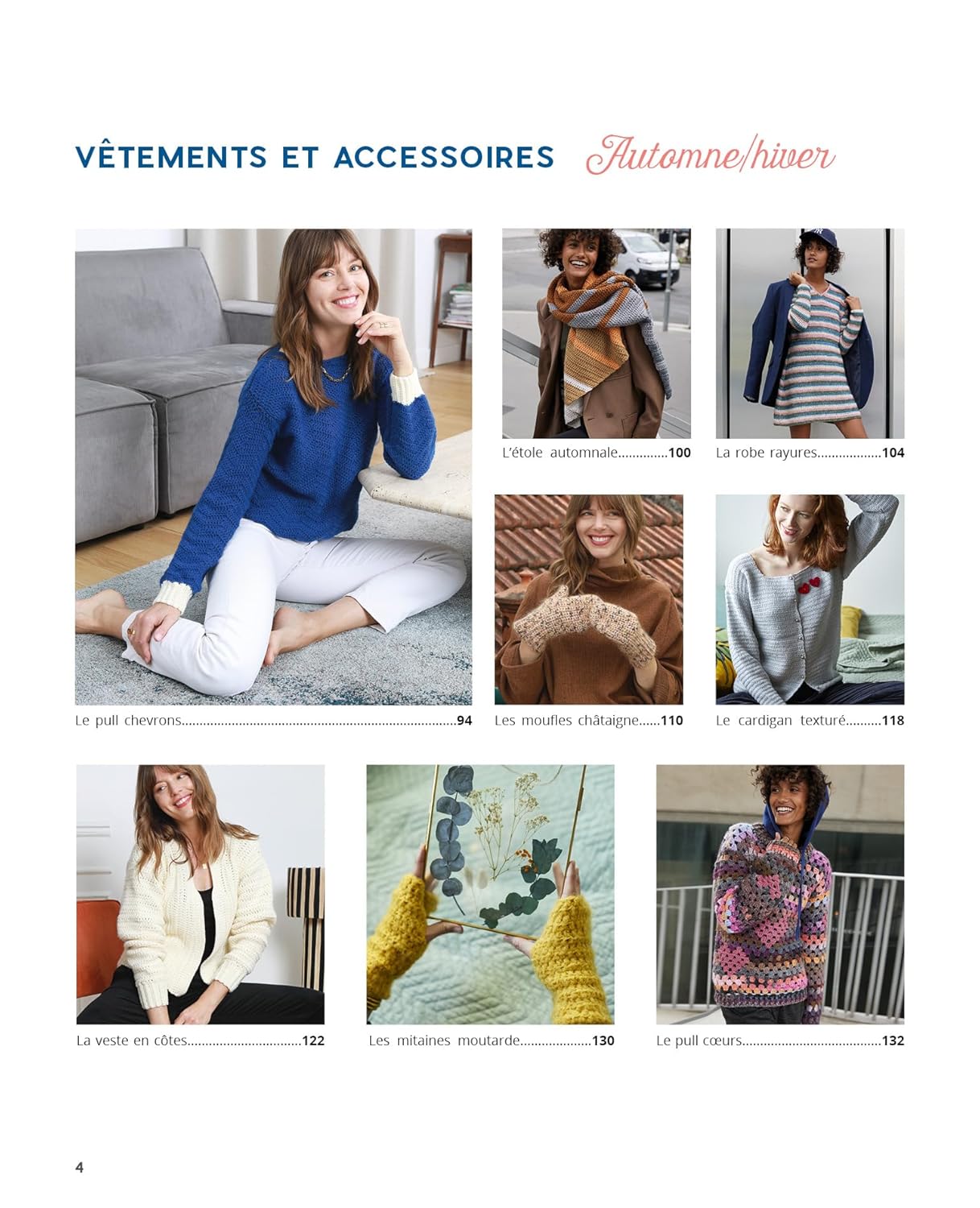 Crochet au fil des saisons - 24 modèles colorés à crocheter toute l'année