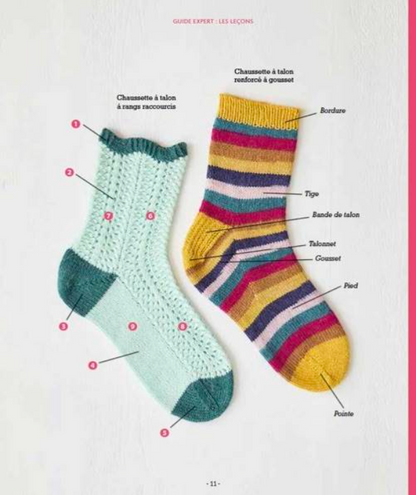 Guide expert chaussettes au tricot - You Knit To Learn