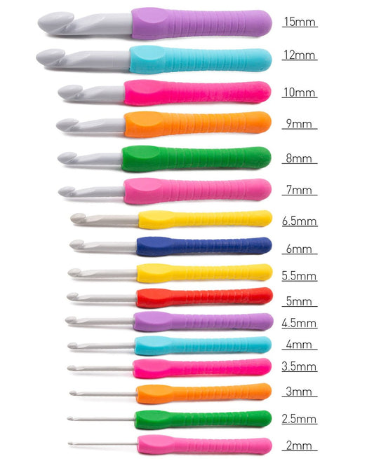 Crochet ergonomique plastique - PPY