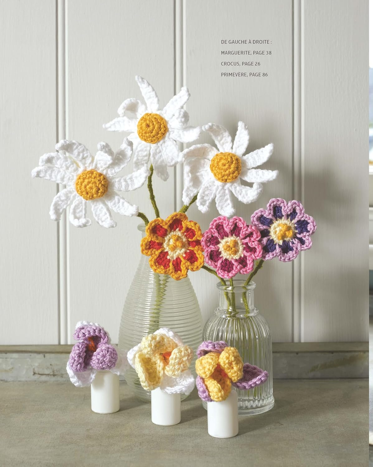 Fleurs au crochet - 28 modèles de fleurs à crocheter