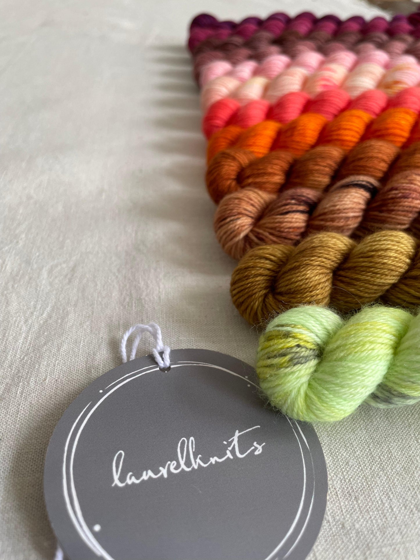Kit Good Things Shawl - SuperSock Laurel Knits - Silky Kid Kremke
