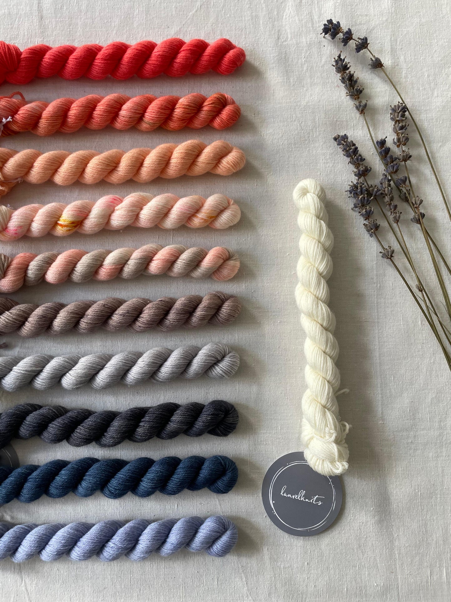 Kit Kolorblok Shawl - SuperSock Laurel Knits