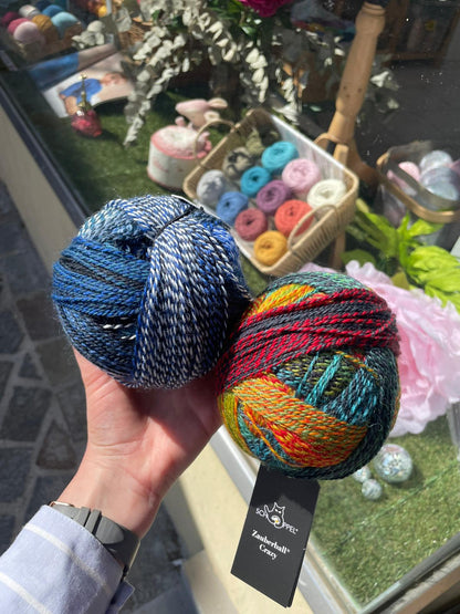 Kit Chaussettes Duo Zauberball Crazy - Schoppel Wolle