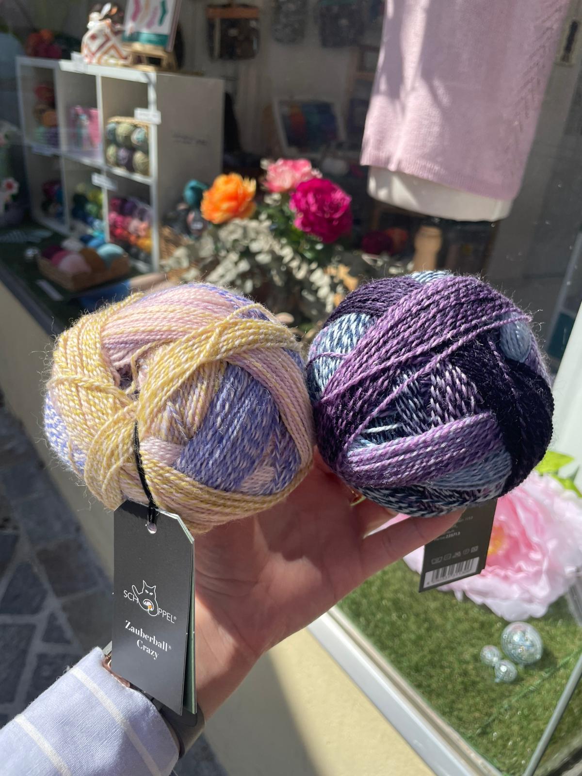 Kit Chaussettes Duo Zauberball Crazy - Schoppel Wolle