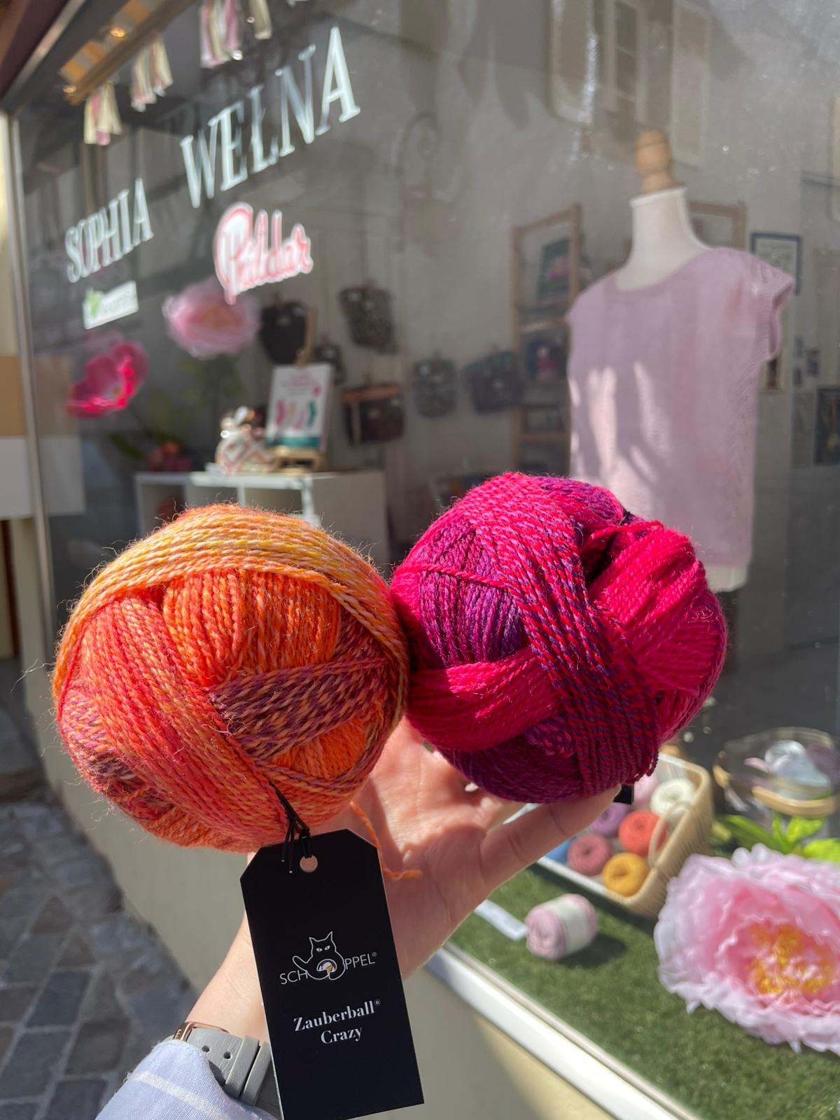 Kit Chaussettes Duo Zauberball Crazy - Schoppel Wolle
