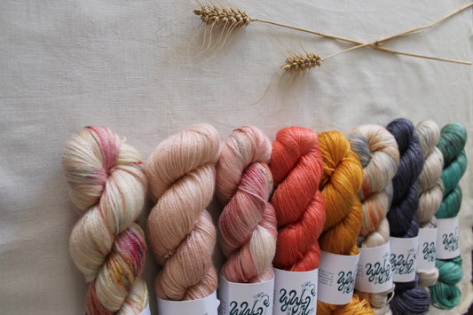 Lyl Sunshine - Mérinos Tencel - Lyly sur un Fil