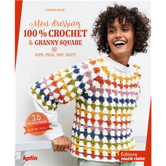 Mon dressing 100% crochet & granny square