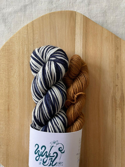 Kit Chaussettes Autorayant 50g + 20g - Lyly sur un fil