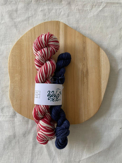 Kit Chaussettes Autorayant 50g + 20g - Lyly sur un fil