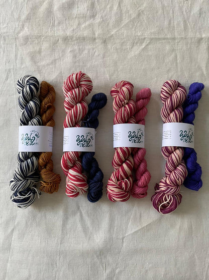 Kit Chaussettes Autorayant 50g + 20g - Lyly sur un fil