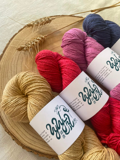 Lyl Natural Silk - Bourrette de Soie - Lyly sur un Fil