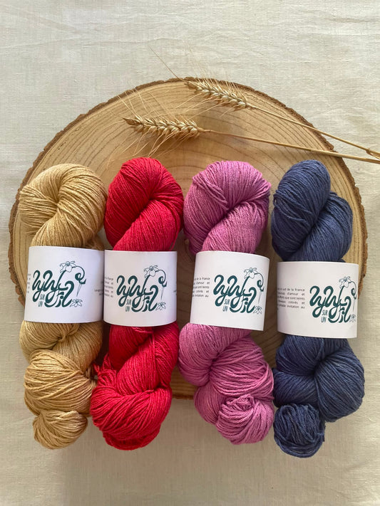 Lyl Natural Silk - Bourrette de Soie - Lyly sur un Fil