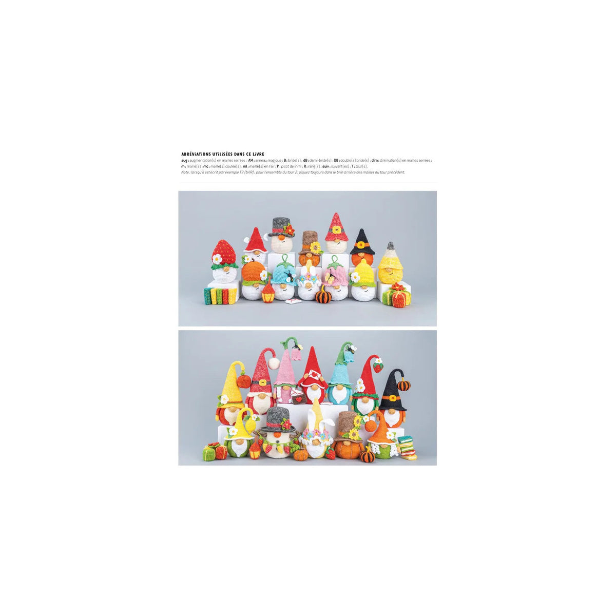 Amigurumi Gnomes - 24 projets au fil des saisons