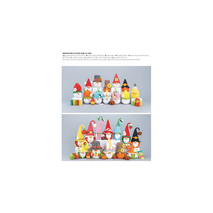 Amigurumi Gnomes - 24 projets au fil des saisons