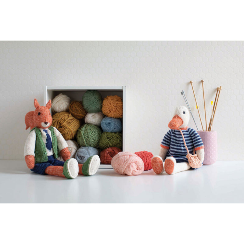 Animaux au tricot, 40 créations - 13 animaux et leurs vêtements et accessoires