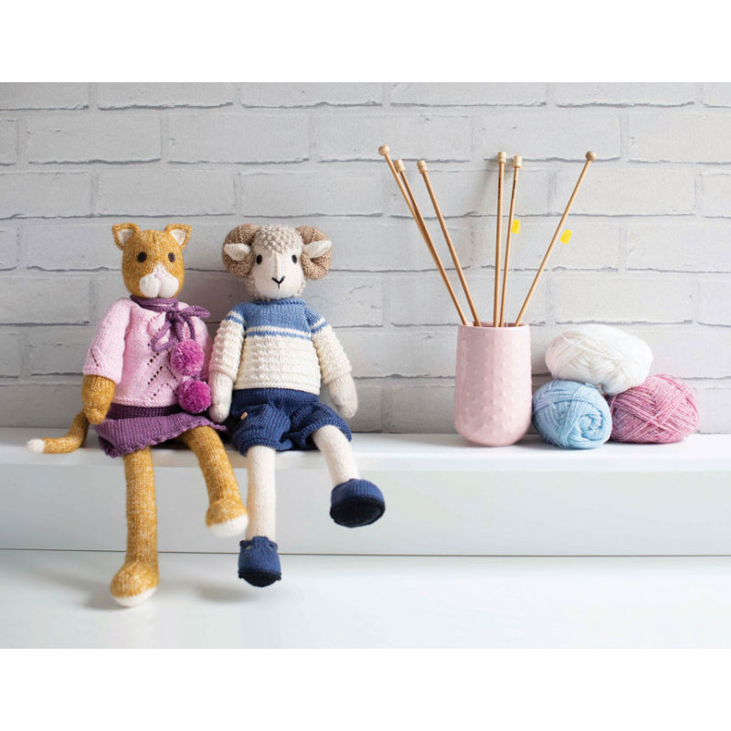 Animaux au tricot, 40 créations - 13 animaux et leurs vêtements et accessoires