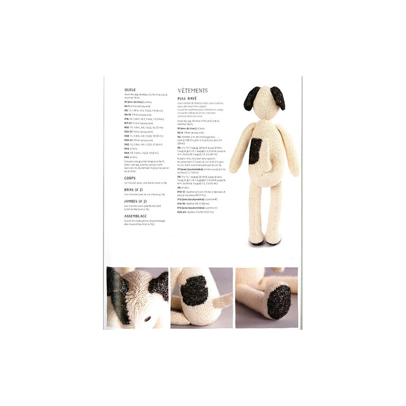 Animaux au tricot, 40 créations - 13 animaux et leurs vêtements et accessoires