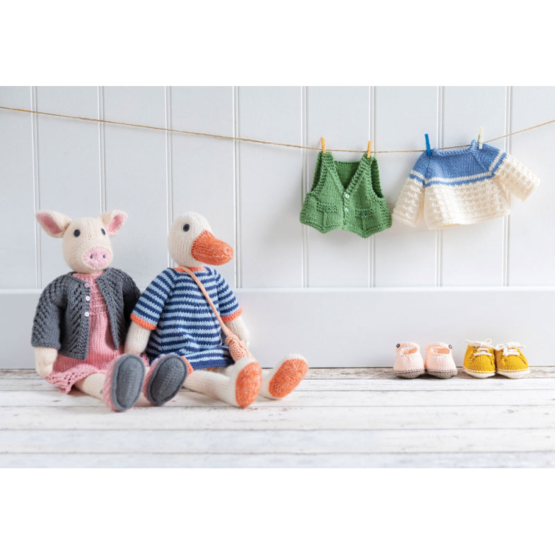 Animaux au tricot, 40 créations - 13 animaux et leurs vêtements et accessoires