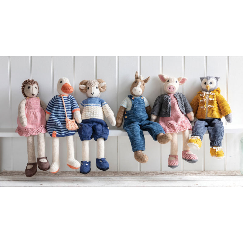 Animaux au tricot, 40 créations - 13 animaux et leurs vêtements et accessoires