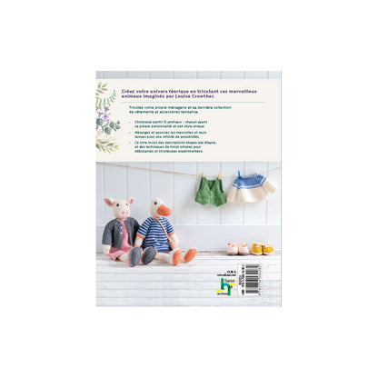 Animaux au tricot, 40 créations - 13 animaux et leurs vêtements et accessoires