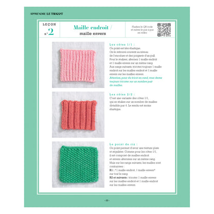Apprendre le Tricot en 10 leçons - Juliette Michelet