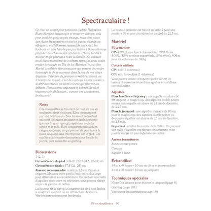 Chaussettes créatives à tricoter - Charlotte Stone
