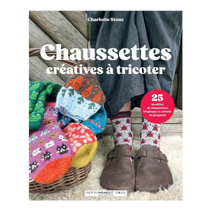 Chaussettes créatives à tricoter - Charlotte Stone