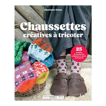 Chaussettes créatives à tricoter - Charlotte Stone