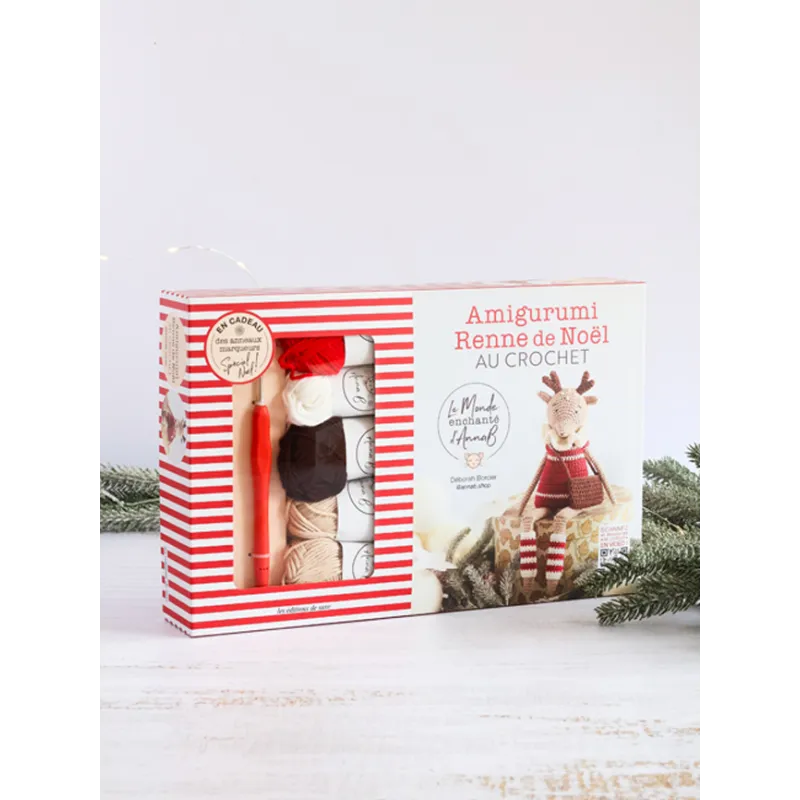 Amigurumi Renne de Noël d'AnnaB au crochet - Coffret