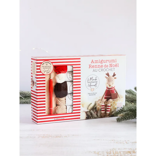Amigurumi Renne de Noël d'AnnaB au crochet - Coffret
