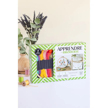 Apprendre la broderie - Coffret