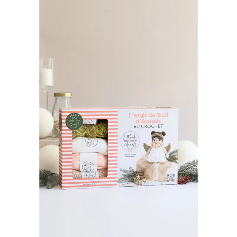 L'ange de Noël d'AnnaB au crochet - Coffret