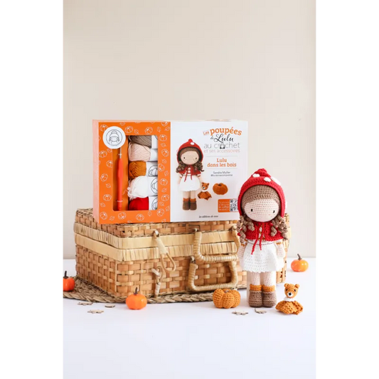 Les poupées de Lulu au crochet - Lulu dans les bois - Coffret