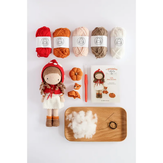 Les poupées de Lulu au crochet - Lulu dans les bois - Coffret