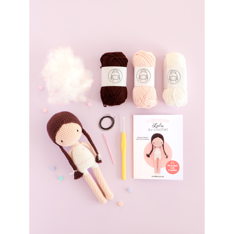 Ma Poupée Lulu à habiller - Lucienne Compotine - Coffret crochet