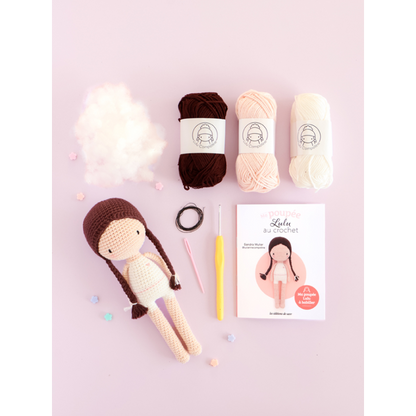 Ma Poupée Lulu à habiller - Lucienne Compotine - Coffret crochet