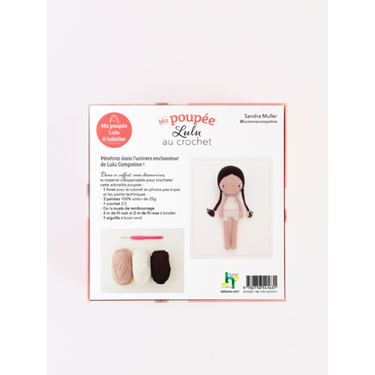 Ma Poupée Lulu à habiller - Lucienne Compotine - Coffret crochet