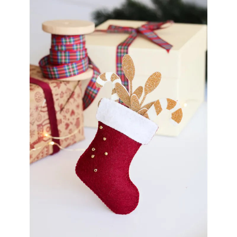 Ma décoration de Noël traditionnel en feutrine - Coffret