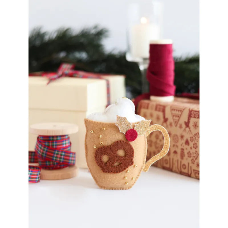 Ma décoration de Noël traditionnel en feutrine - Coffret