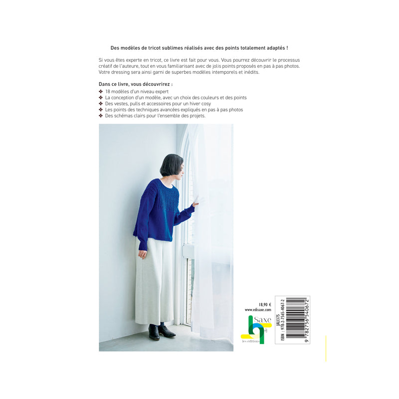 Etude de points au tricot - 18 projets expert